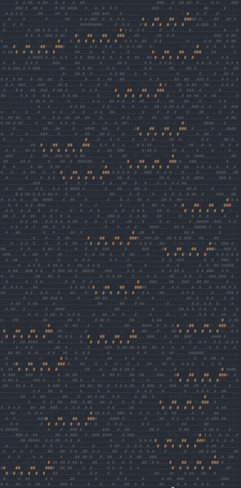 Pełne "zdjęcie satelitarne" i zaznaczone potwory