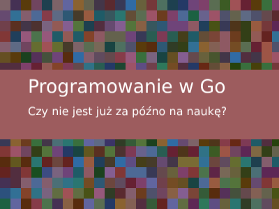 banner wygenerowany w go