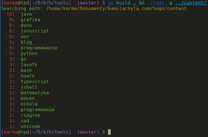 Rezultat działania programu w go /posts/go-lista-tagow/program-go.jpg